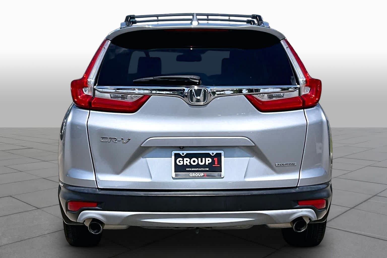 2017 Honda CR-V Touring Lunar Silver Metallic at Mac Haik CDJR North Houston