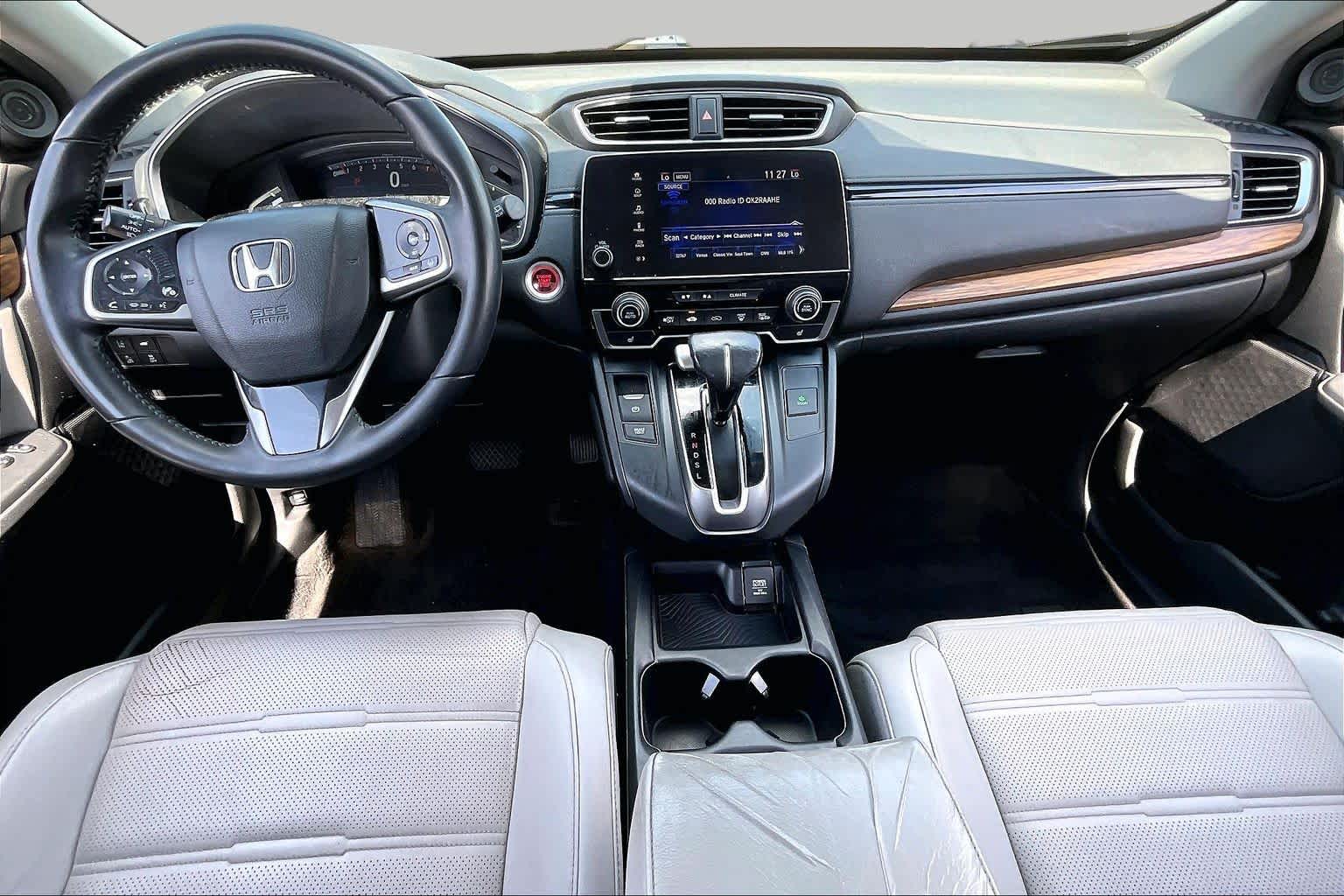 2017 Honda CR-V Touring Lunar Silver Metallic at Mac Haik CDJR North Houston