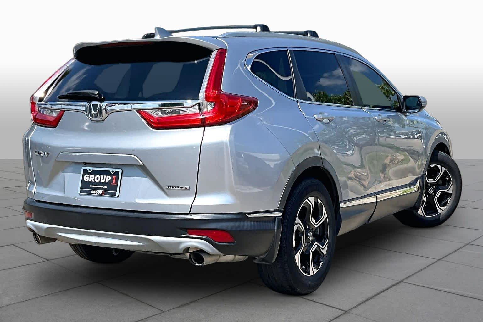 2017 Honda CR-V Touring Lunar Silver Metallic at Mac Haik CDJR North Houston