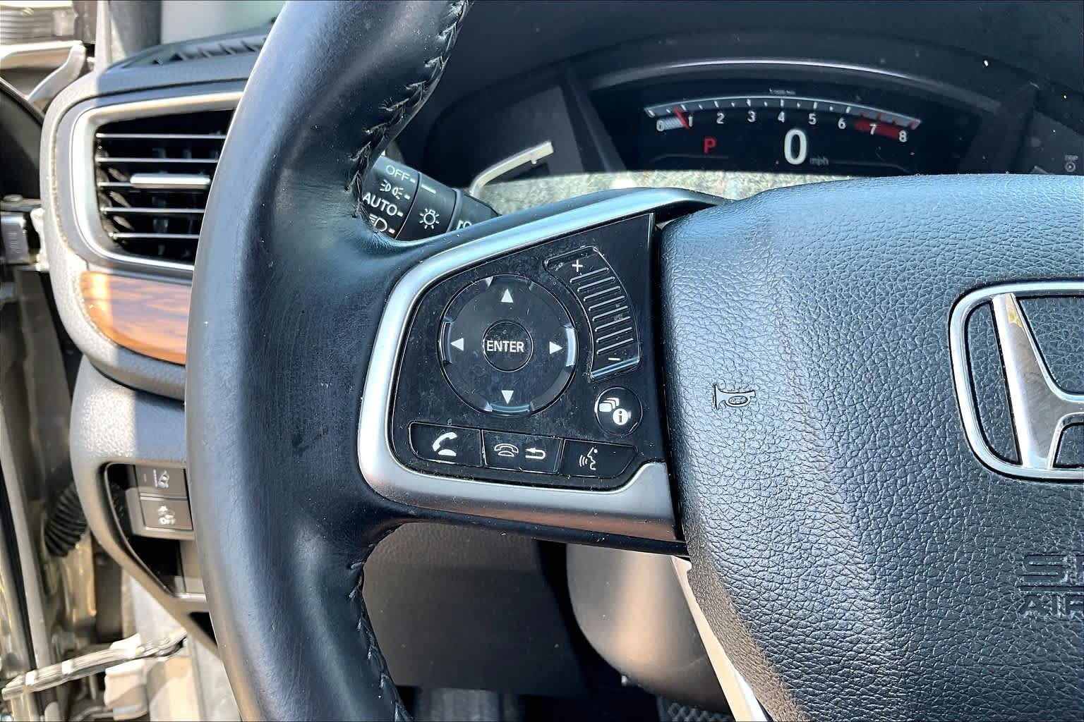 2017 Honda CR-V Touring Lunar Silver Metallic at Mac Haik CDJR North Houston