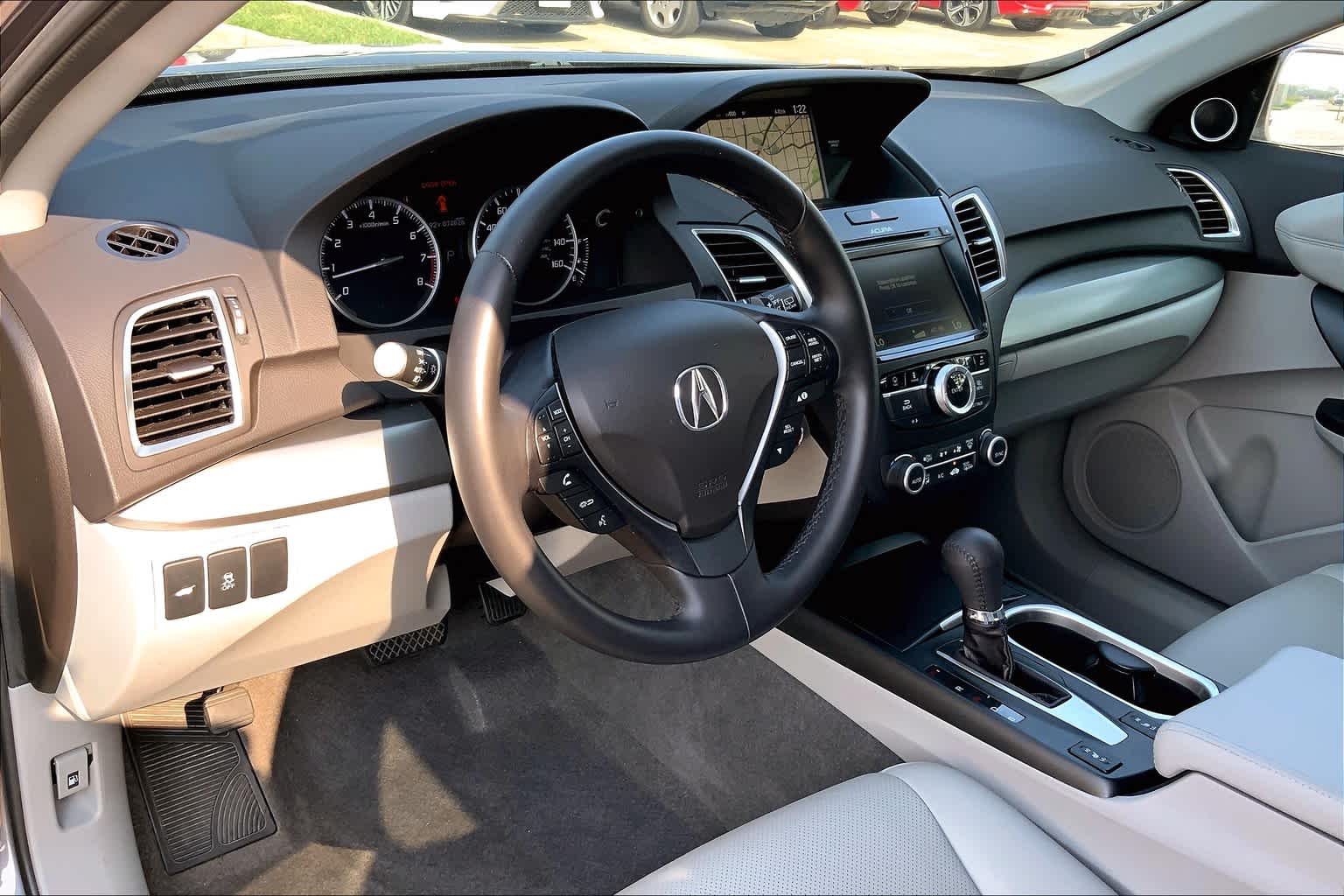 2017 Acura RDX w/Technology Pkg Lunar Silver Metallic at Sterling McCall Acura