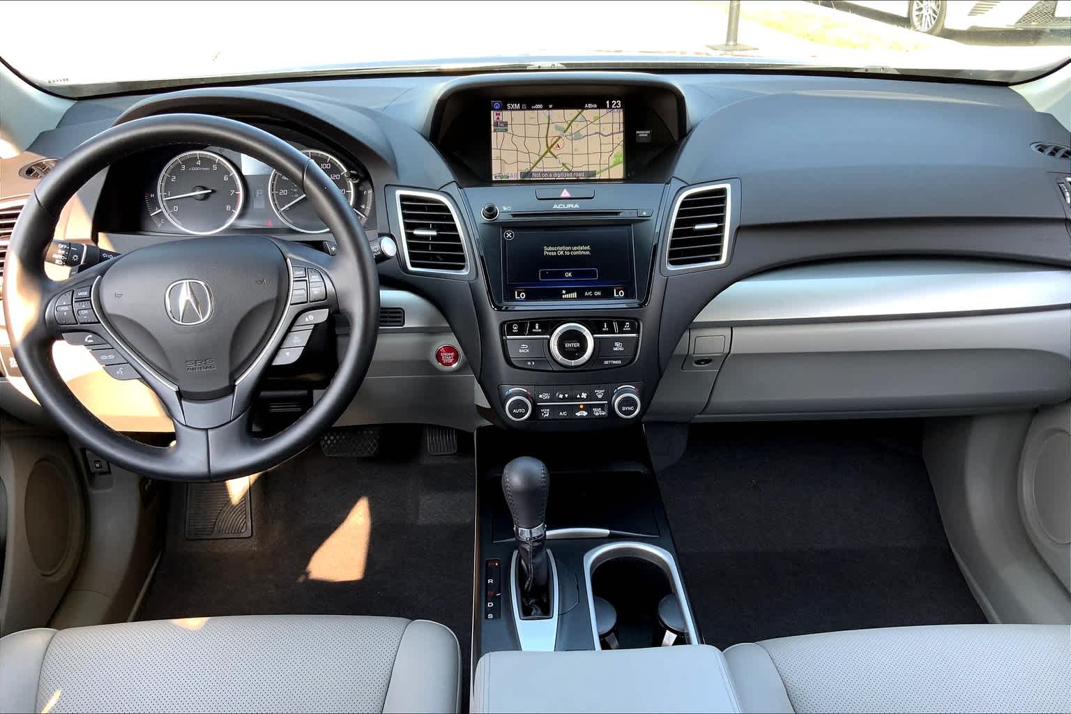 2017 Acura RDX w/Technology Pkg Lunar Silver Metallic at Sterling McCall Acura