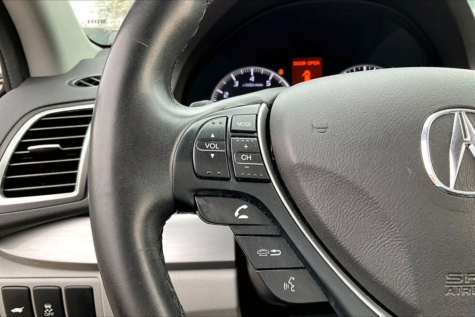 2017 Acura RDX w/Technology Pkg Lunar Silver Metallic at Sterling McCall Acura