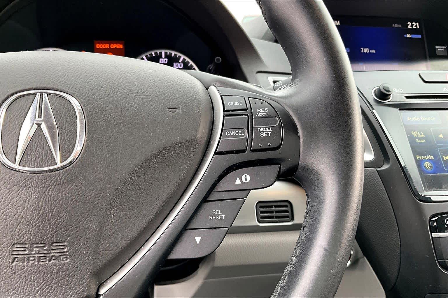 2017 Acura RDX w/Technology Pkg Lunar Silver Metallic at Sterling McCall Acura