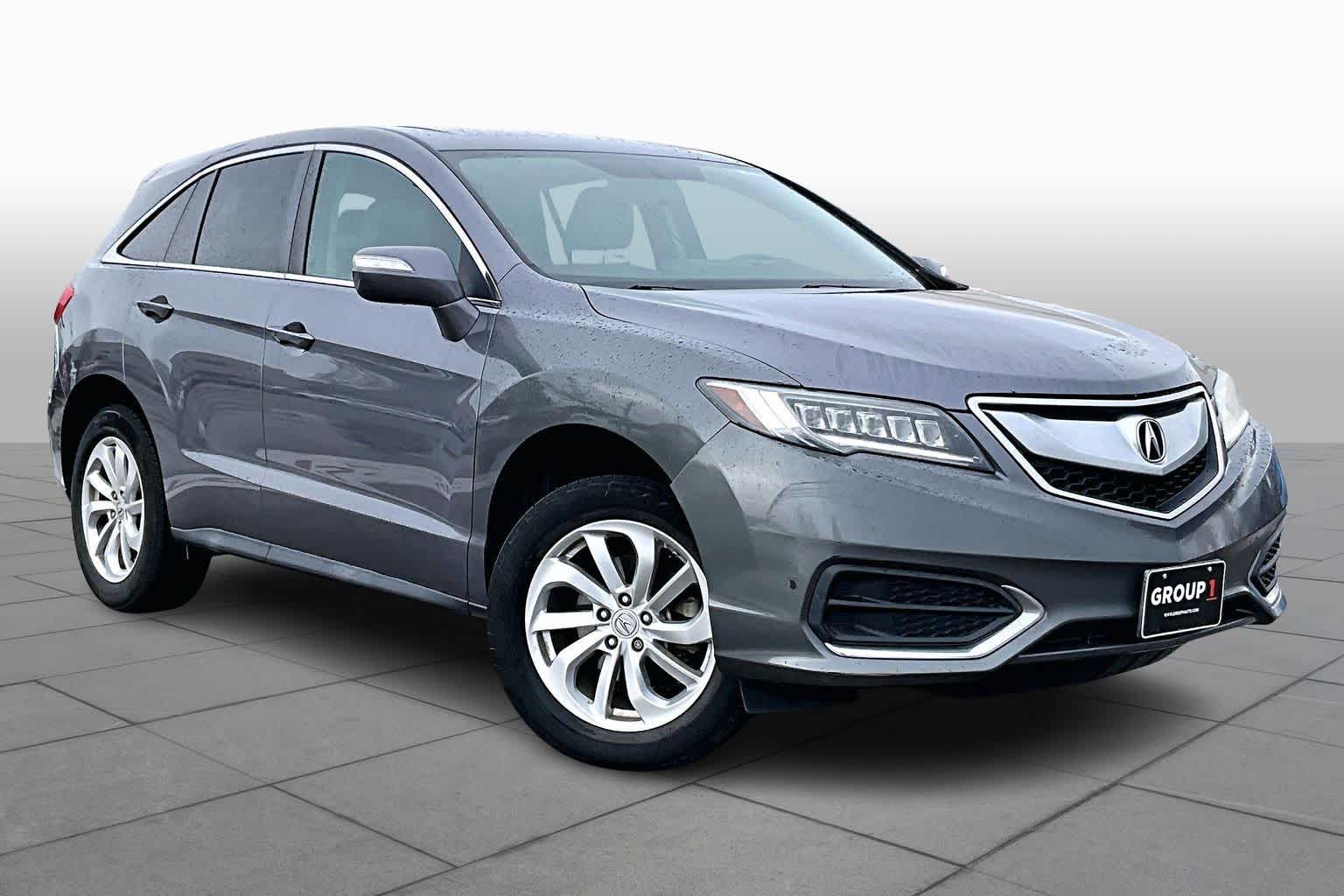 2017 Acura RDX w/Technology Pkg Lunar Silver Metallic at Sterling McCall Acura