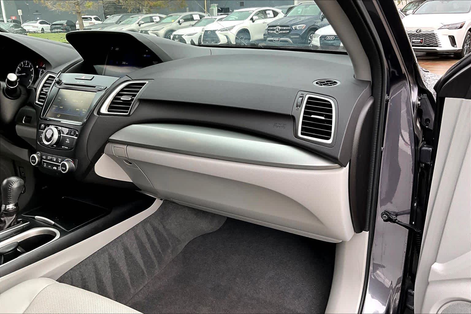 2017 Acura RDX w/Technology Pkg Lunar Silver Metallic at Sterling McCall Acura