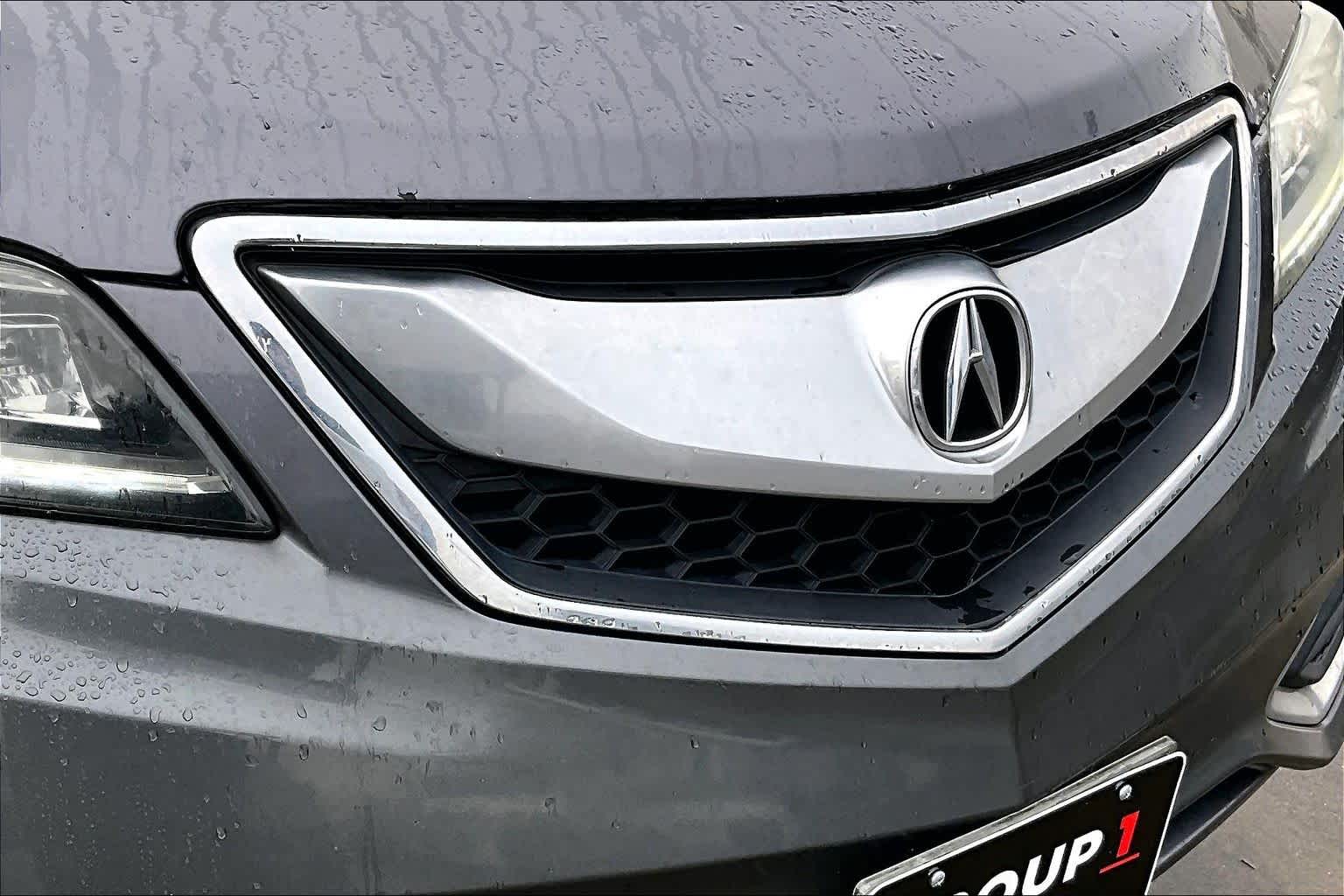 2017 Acura RDX w/Technology Pkg Lunar Silver Metallic at Sterling McCall Acura