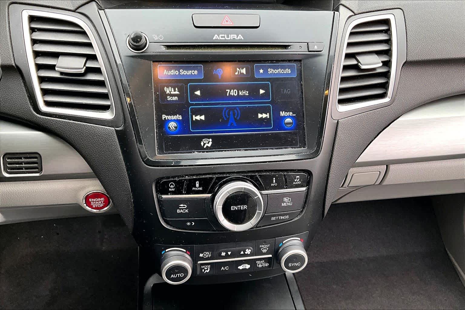 2017 Acura RDX w/Technology Pkg Lunar Silver Metallic at Sterling McCall Acura