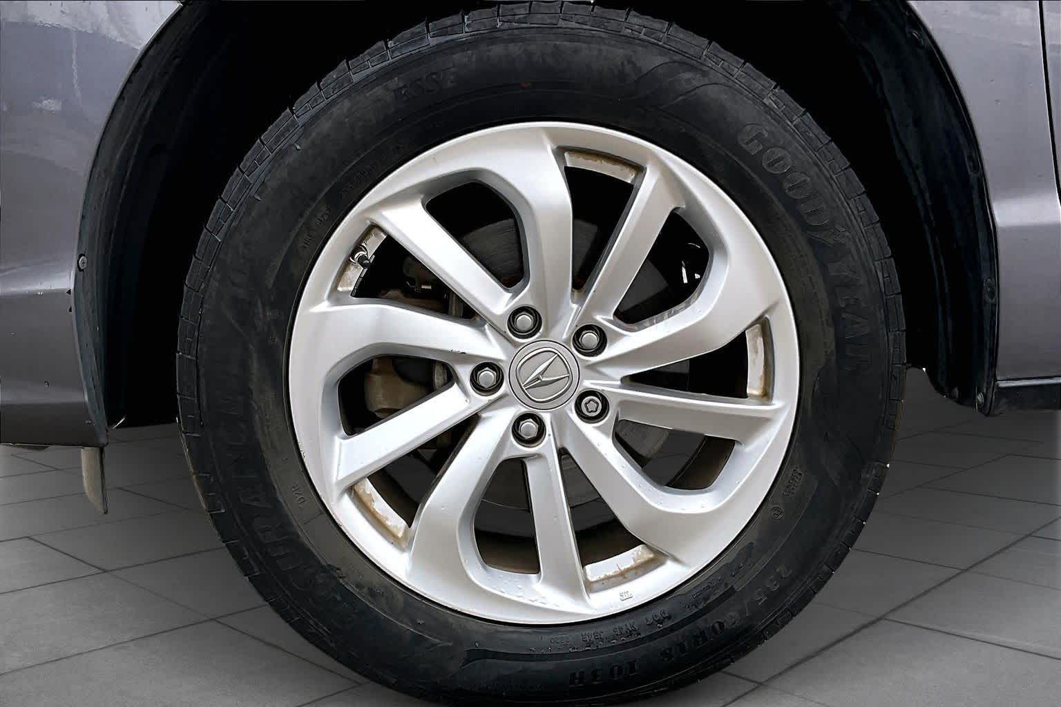 2017 Acura RDX w/Technology Pkg Lunar Silver Metallic at Sterling McCall Acura