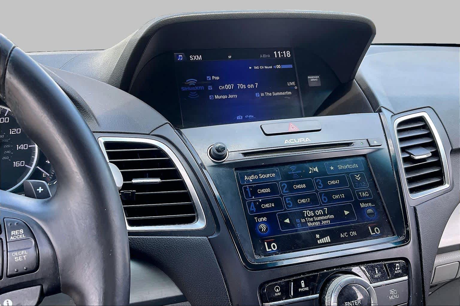2018 Acura RDX w/Technology Pkg Lunar Silver Metallic at Lexus of Clear Lake