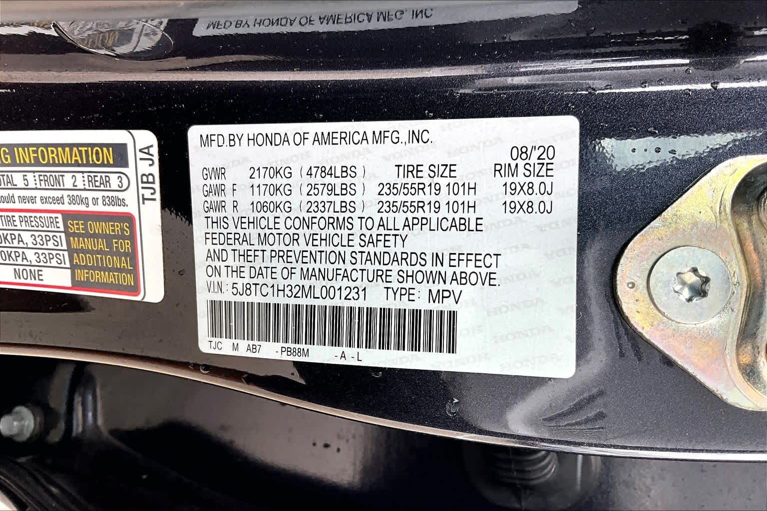 2021 Acura RDX  Gunmetal Metallic at AutoNation USA Katy