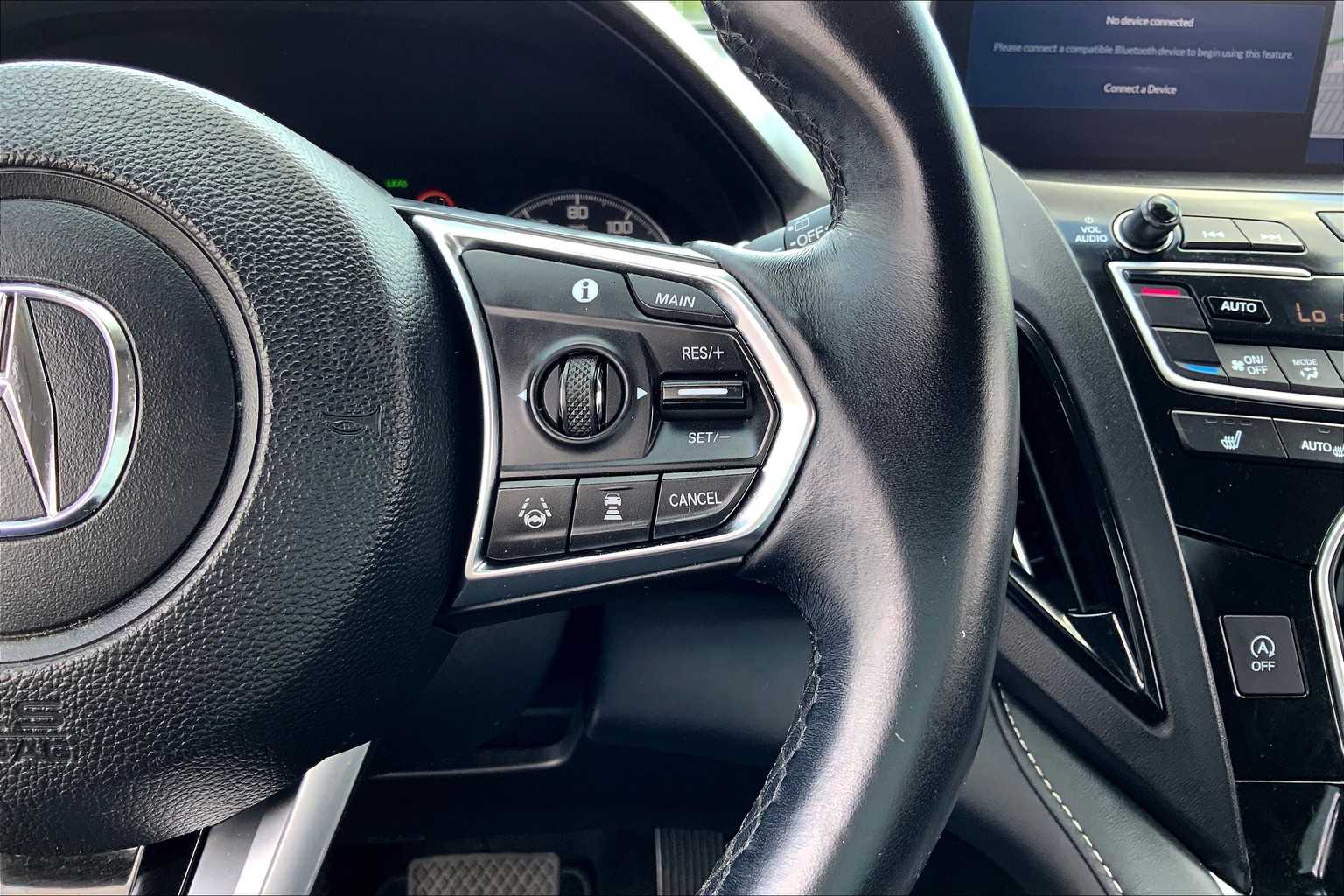2019 Acura RDX w/Technology Pkg Gunmetal Metallic at Texan GMC Buick