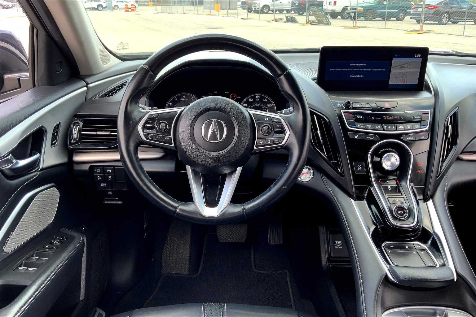 2019 Acura RDX w/Technology Pkg Gunmetal Metallic at Texan GMC Buick