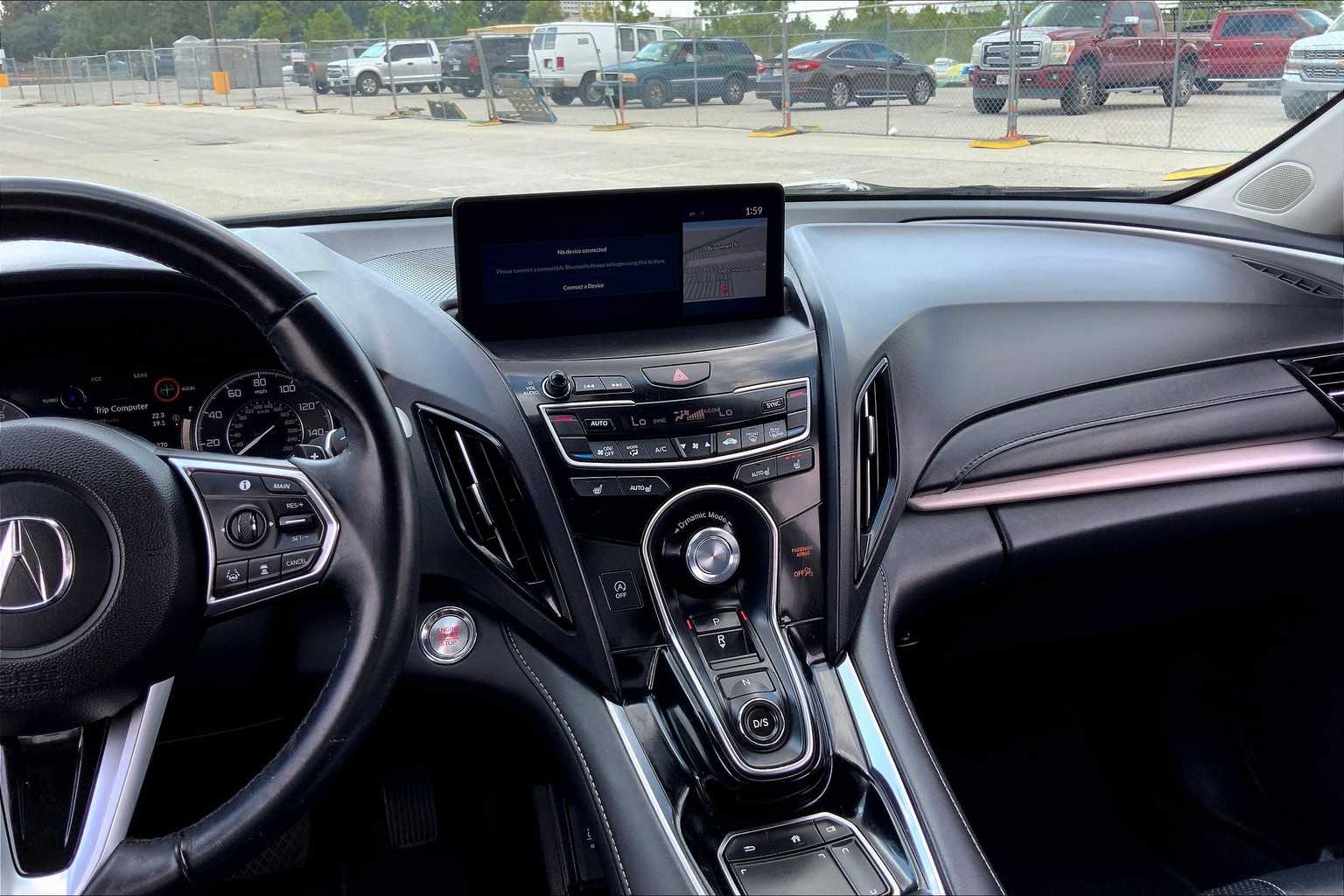 2019 Acura RDX w/Technology Pkg Gunmetal Metallic at Texan GMC Buick