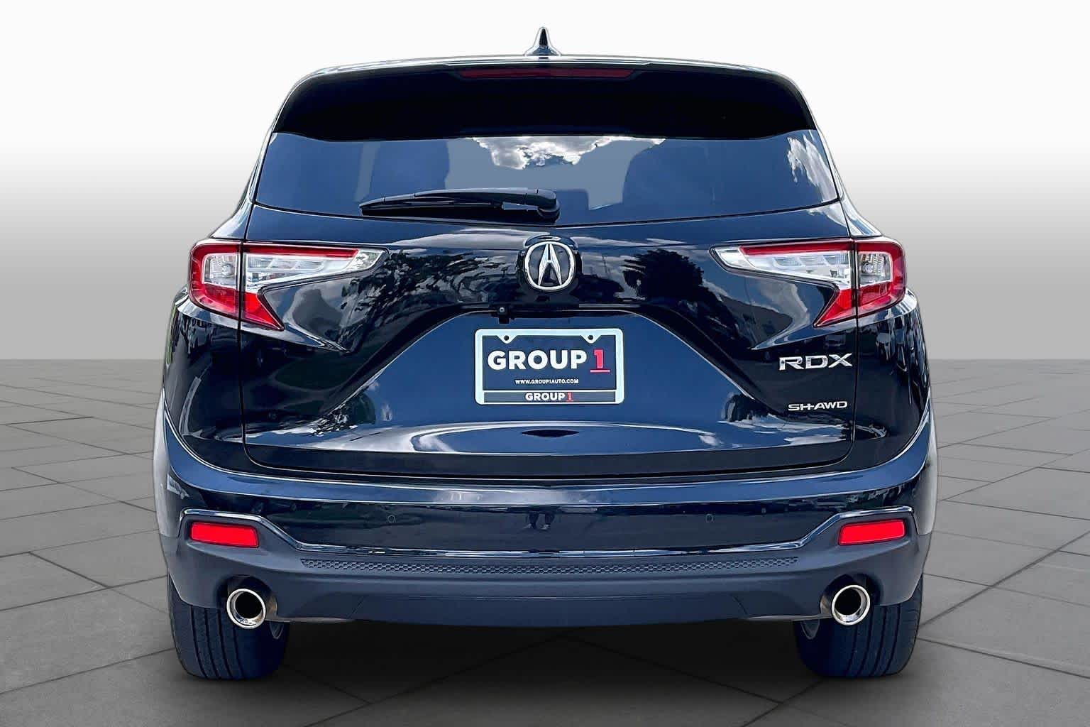 2020 Acura RDX w/Advance Pkg Majestic Black Pearl at AutoNation USA Katy