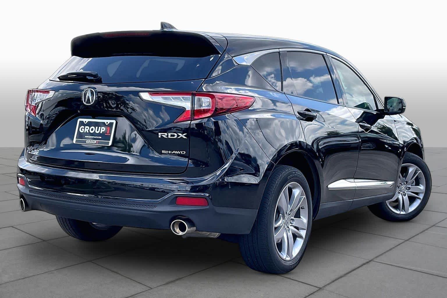 2020 Acura RDX w/Advance Pkg Majestic Black Pearl at AutoNation USA Katy