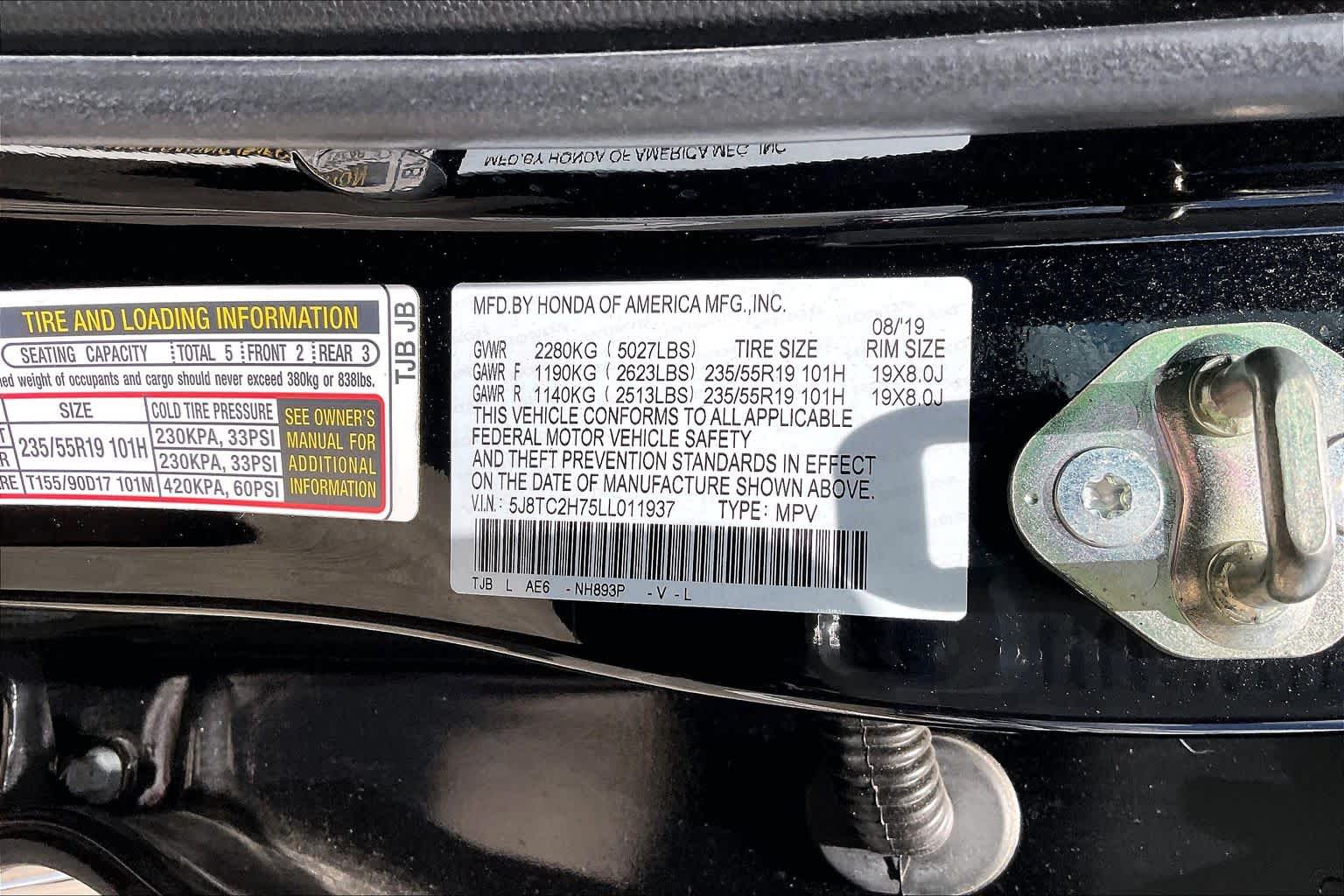 2020 Acura RDX w/Advance Pkg Majestic Black Pearl at AutoNation USA Katy