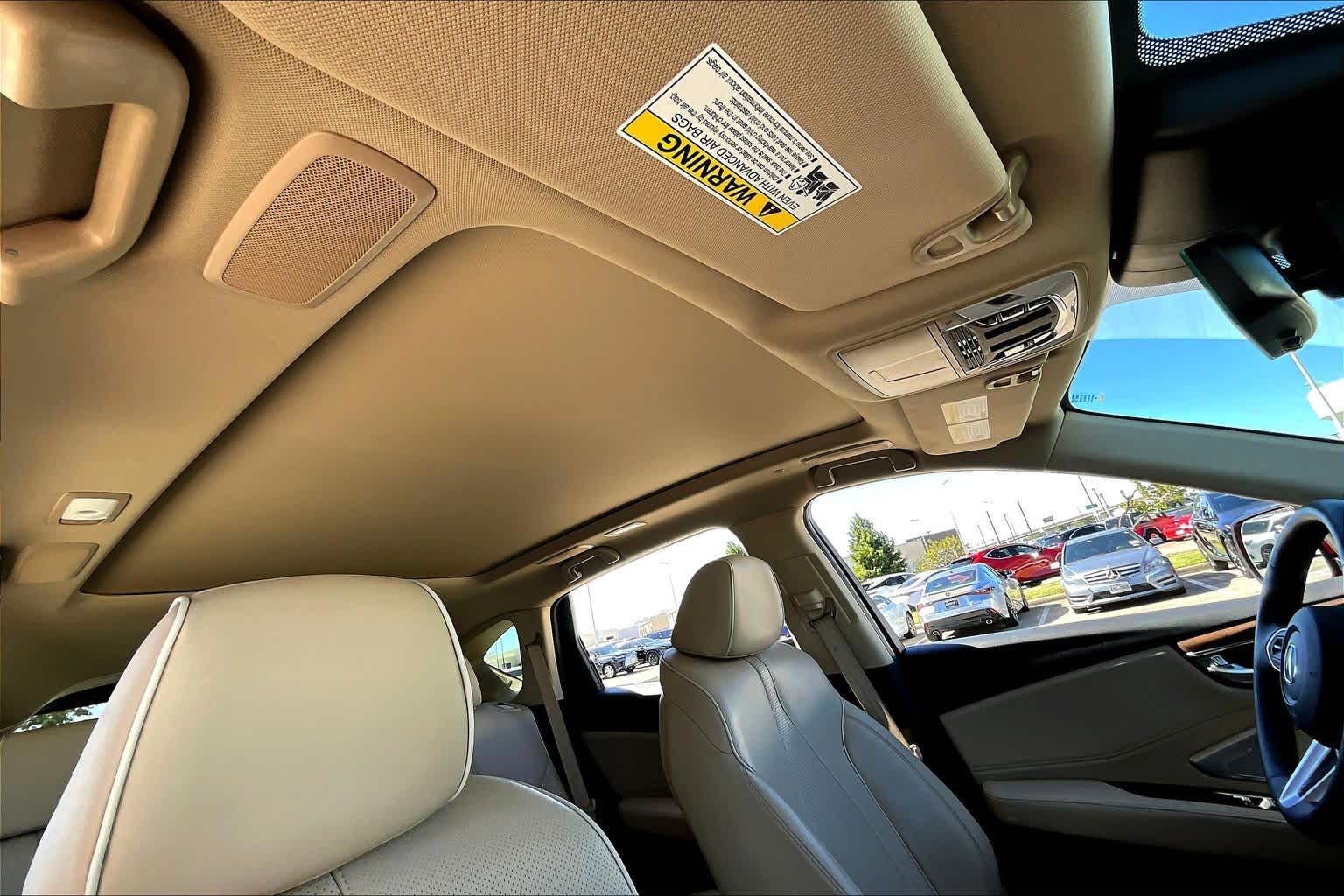 2020 Acura RDX w/Advance Pkg Performance Red Pearl at Sterling McCall Acura