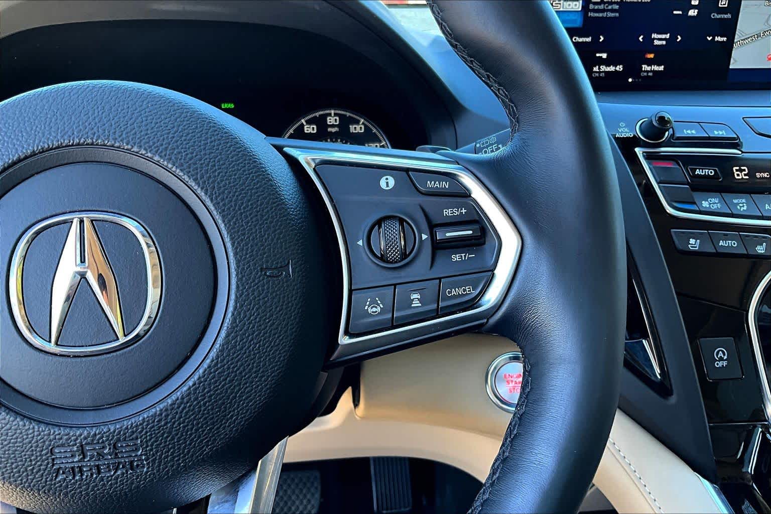 2020 Acura RDX w/Advance Pkg Performance Red Pearl at Sterling McCall Acura