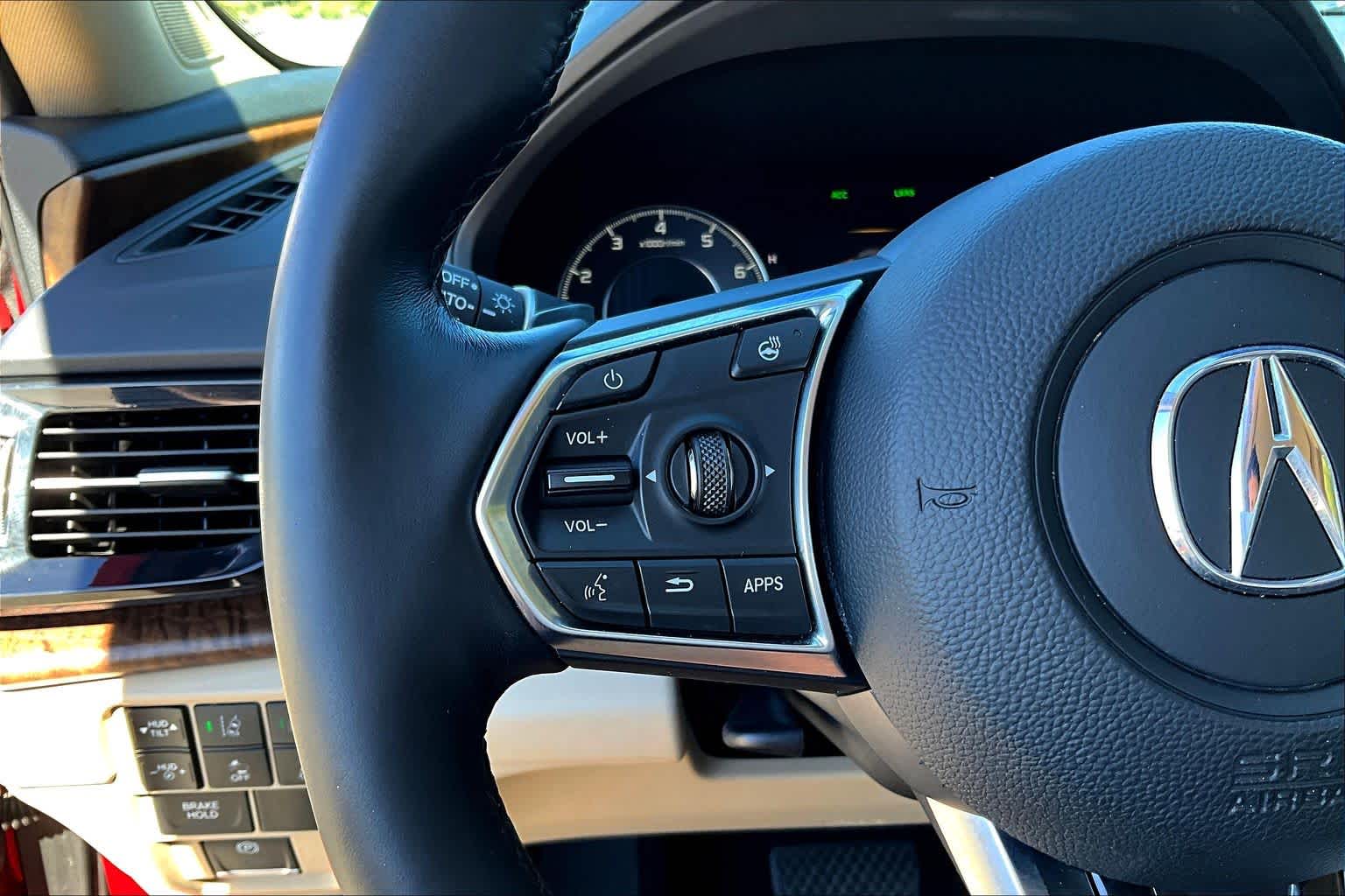 2020 Acura RDX w/Advance Pkg Performance Red Pearl at Sterling McCall Acura