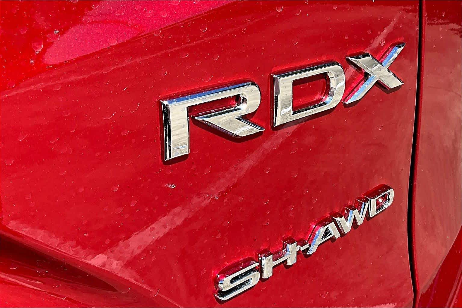 2020 Acura RDX w/Advance Pkg Performance Red Pearl at Sterling McCall Acura