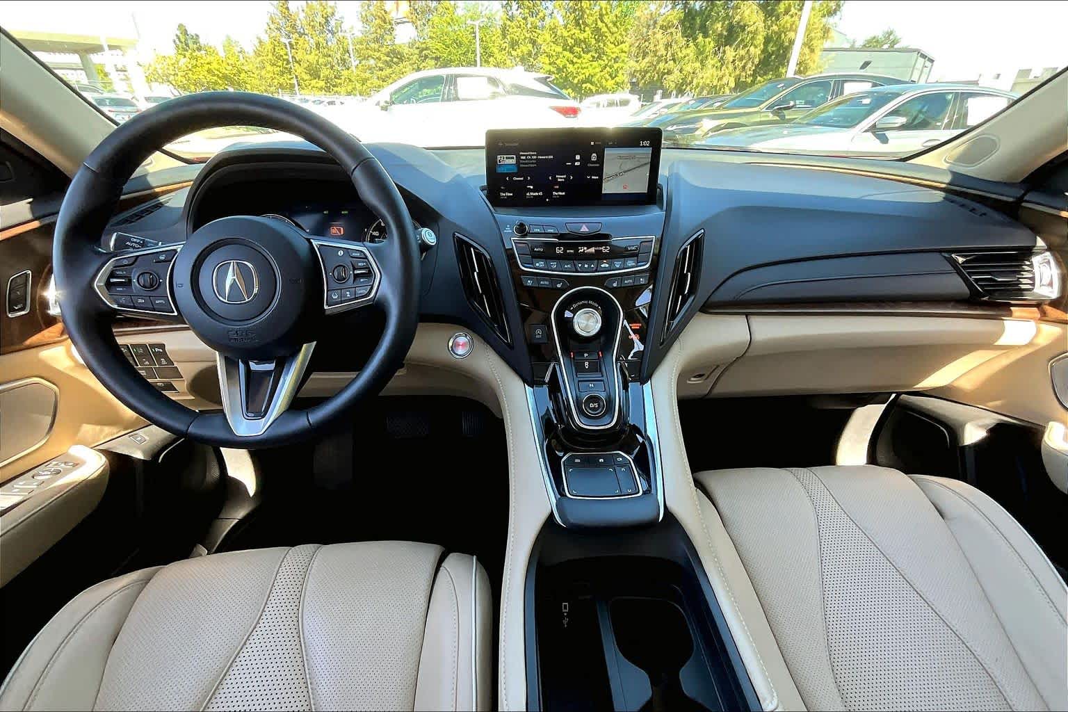 2020 Acura RDX w/Advance Pkg Performance Red Pearl at Sterling McCall Acura