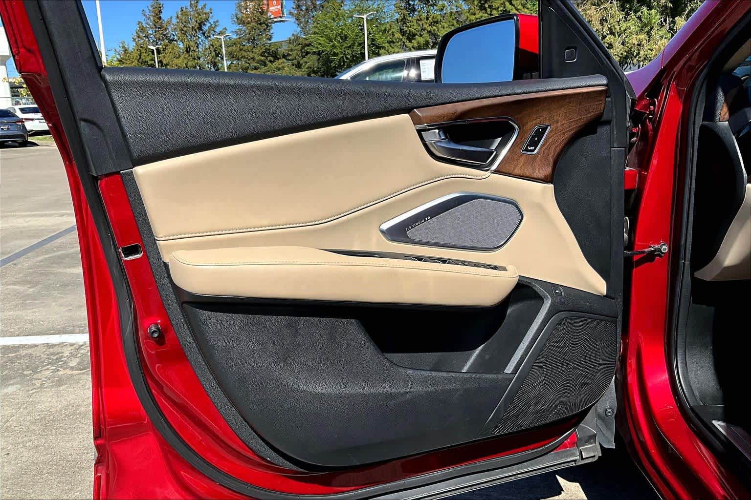 2020 Acura RDX w/Advance Pkg Performance Red Pearl at Sterling McCall Acura