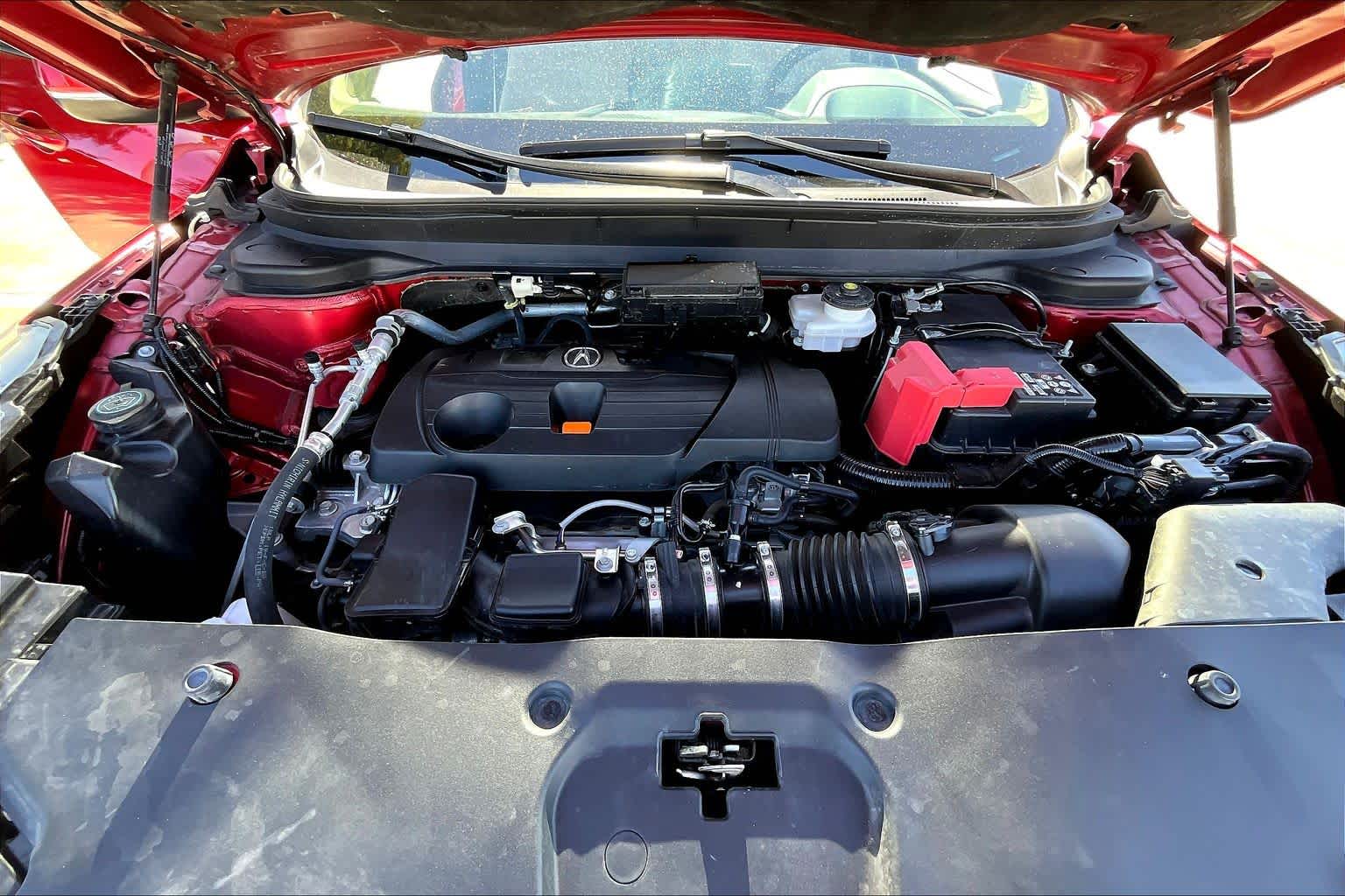 2020 Acura RDX w/Advance Pkg Performance Red Pearl at Sterling McCall Acura