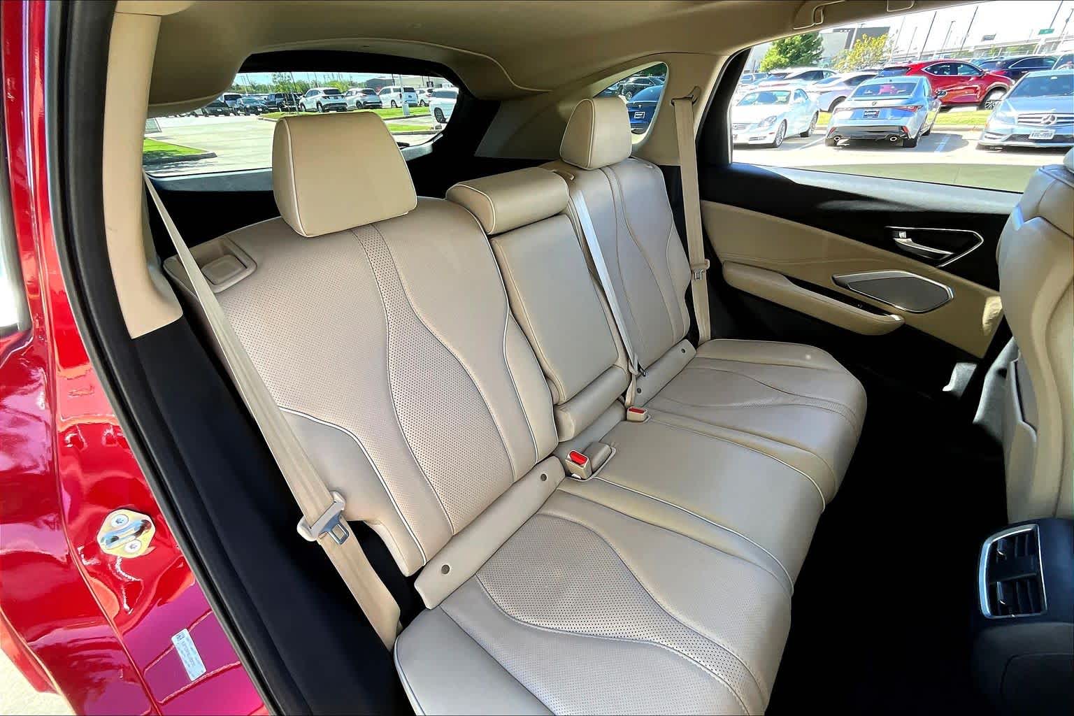 2020 Acura RDX w/Advance Pkg Performance Red Pearl at Sterling McCall Acura