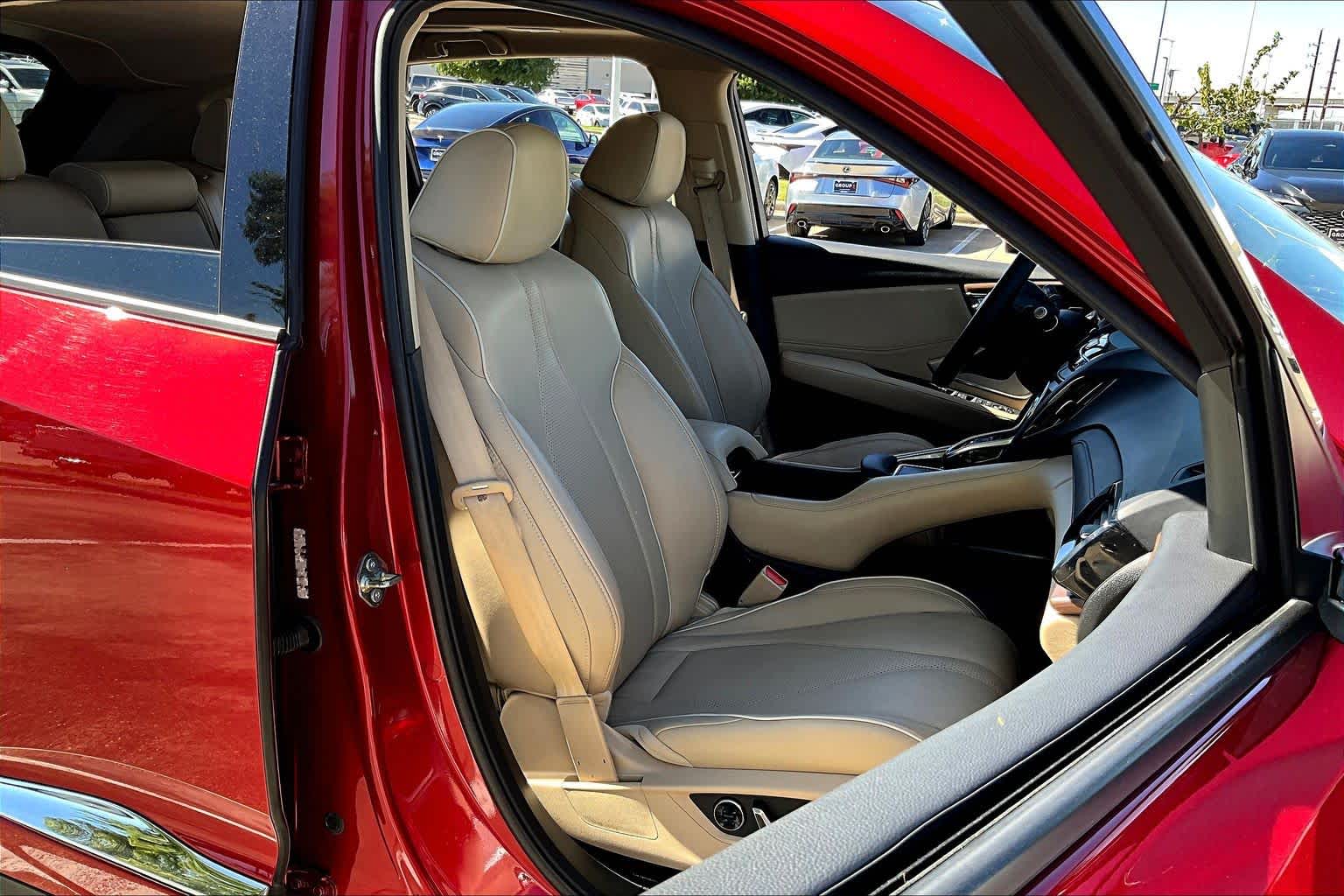 2020 Acura RDX w/Advance Pkg Performance Red Pearl at Sterling McCall Acura
