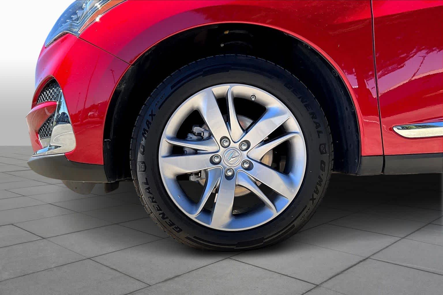 2020 Acura RDX w/Advance Pkg Performance Red Pearl at Sterling McCall Acura