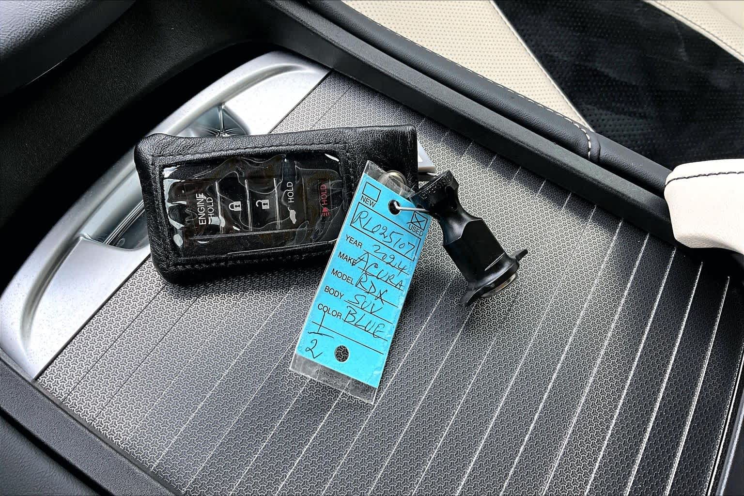 2024 Acura RDX w/A-Spec Advance Package Apex Blue Pearl at Honda of Clear Lake
