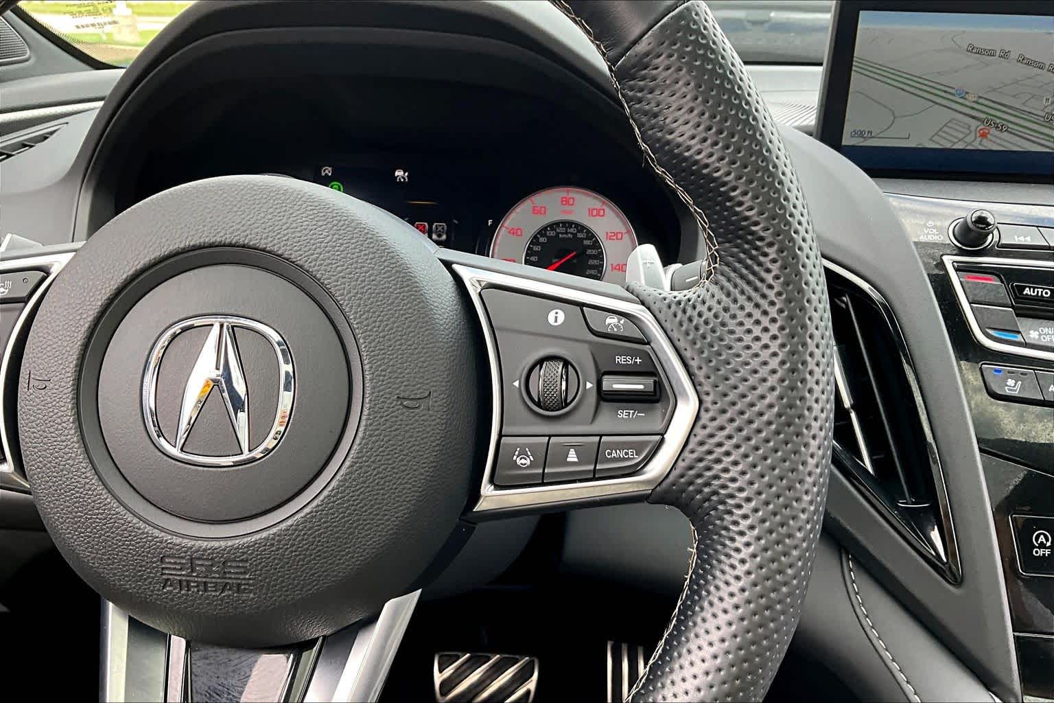 2024 Acura RDX w/A-Spec Advance Package Apex Blue Pearl at Honda of Clear Lake