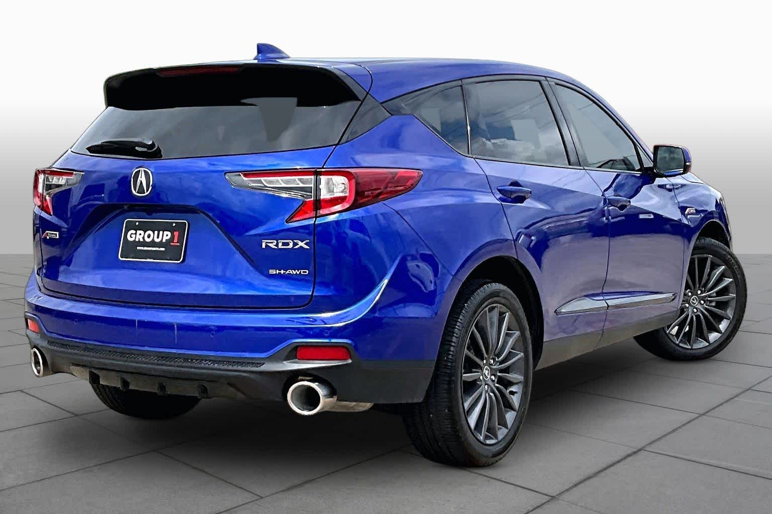 2024 Acura RDX w/A-Spec Advance Package Apex Blue Pearl at Honda of Clear Lake