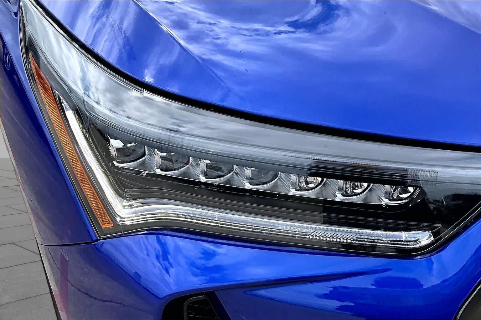 2024 Acura RDX w/A-Spec Advance Package Apex Blue Pearl at Honda of Clear Lake