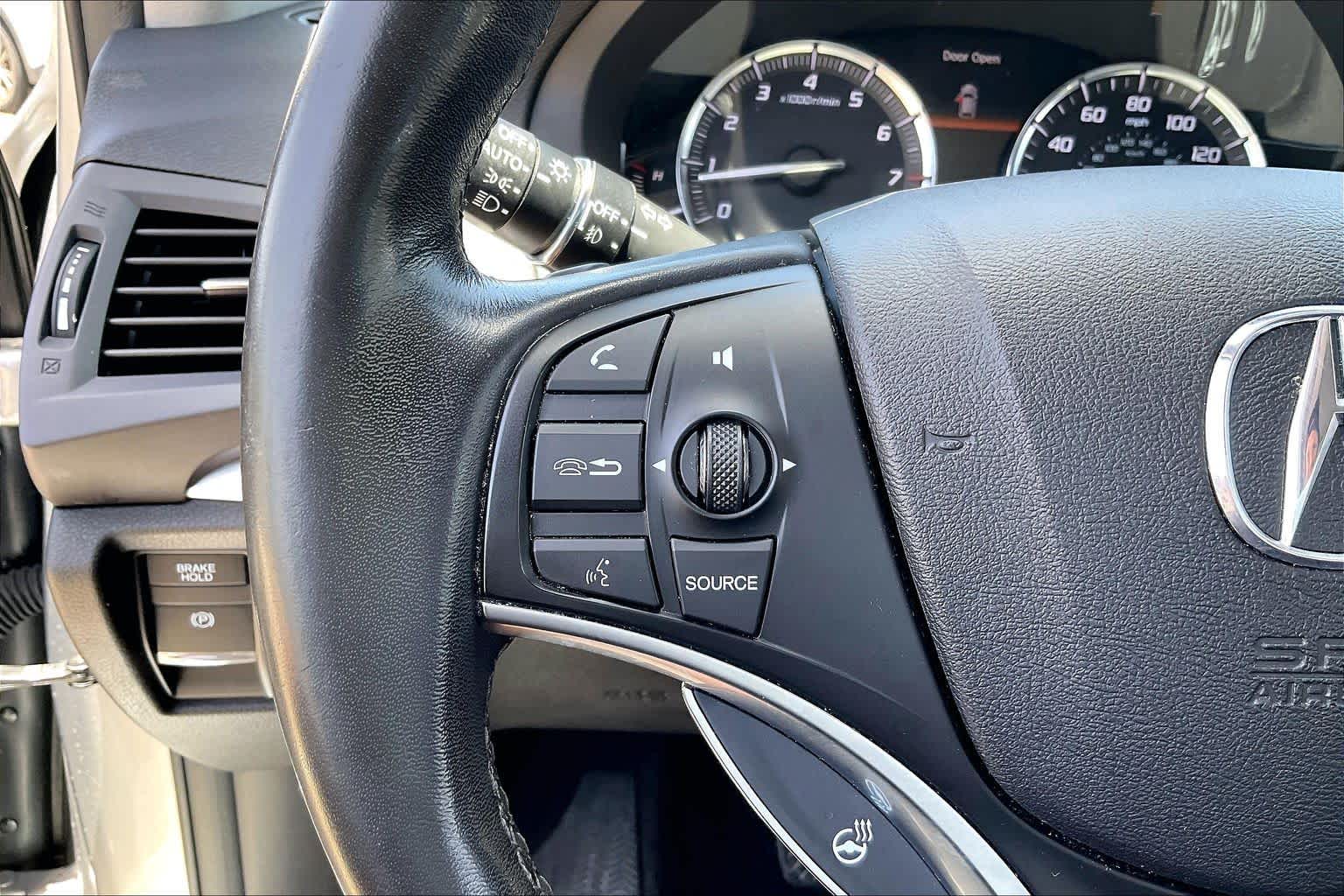 2018 Acura MDX w/Advance/Entertainment Pkg Lunar Silver Metallic at Group 1 Toyota Southwest