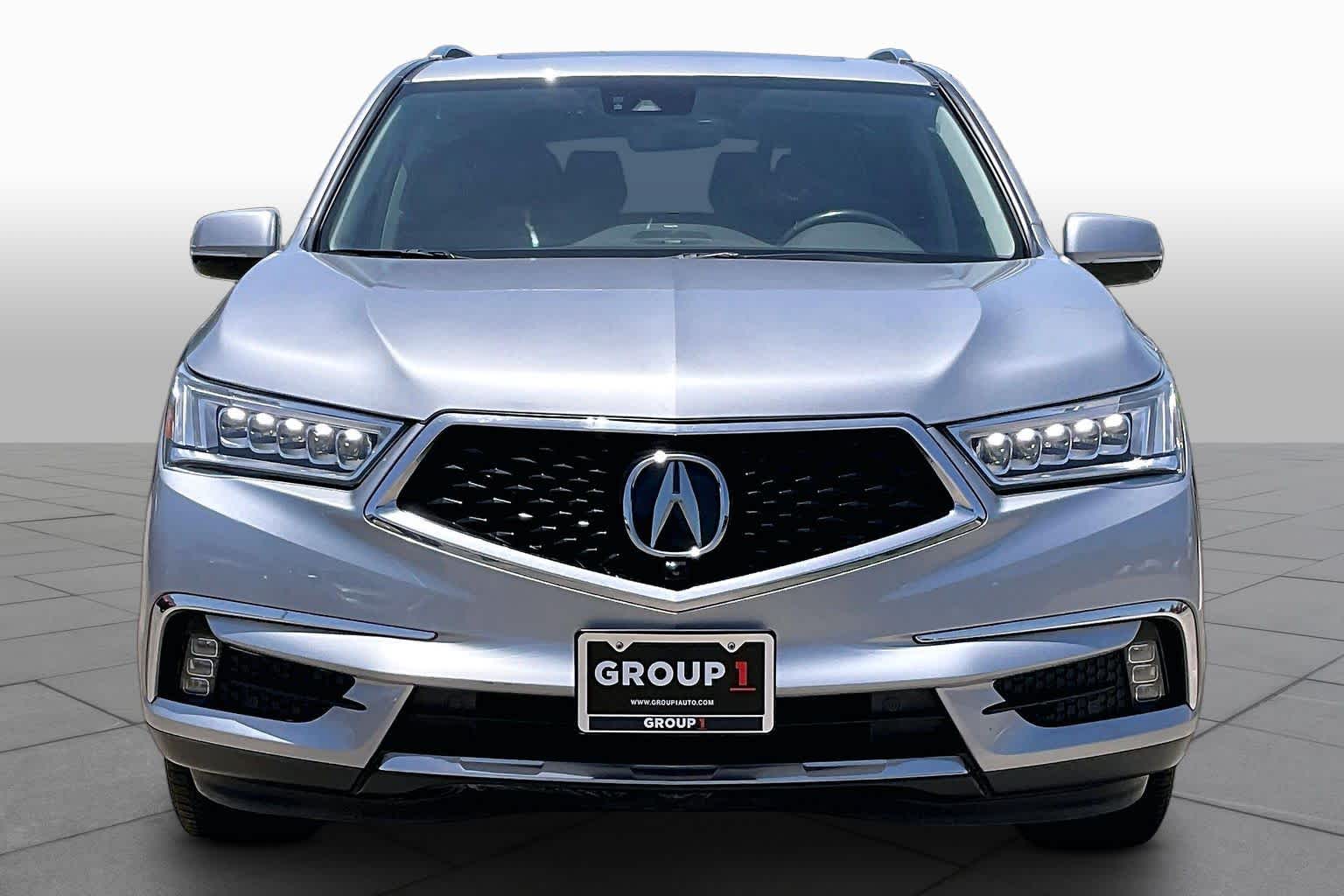 2018 Acura MDX w/Advance/Entertainment Pkg Lunar Silver Metallic at Group 1 Toyota Southwest