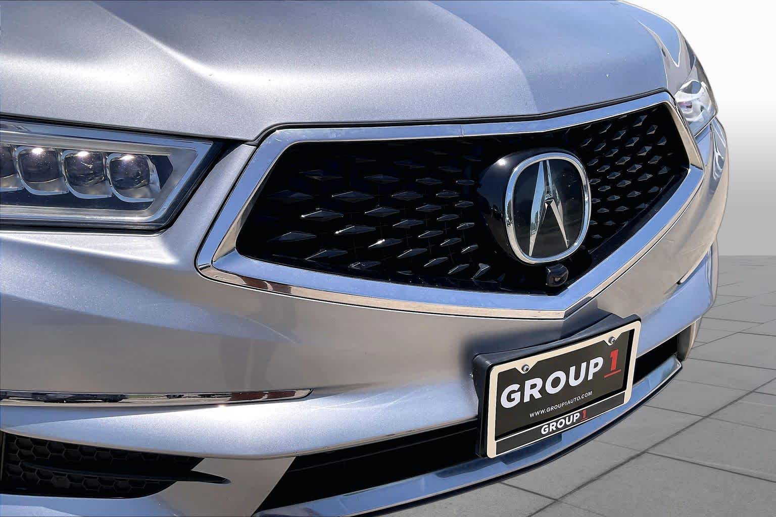 2018 Acura MDX w/Advance/Entertainment Pkg Lunar Silver Metallic at Group 1 Toyota Southwest