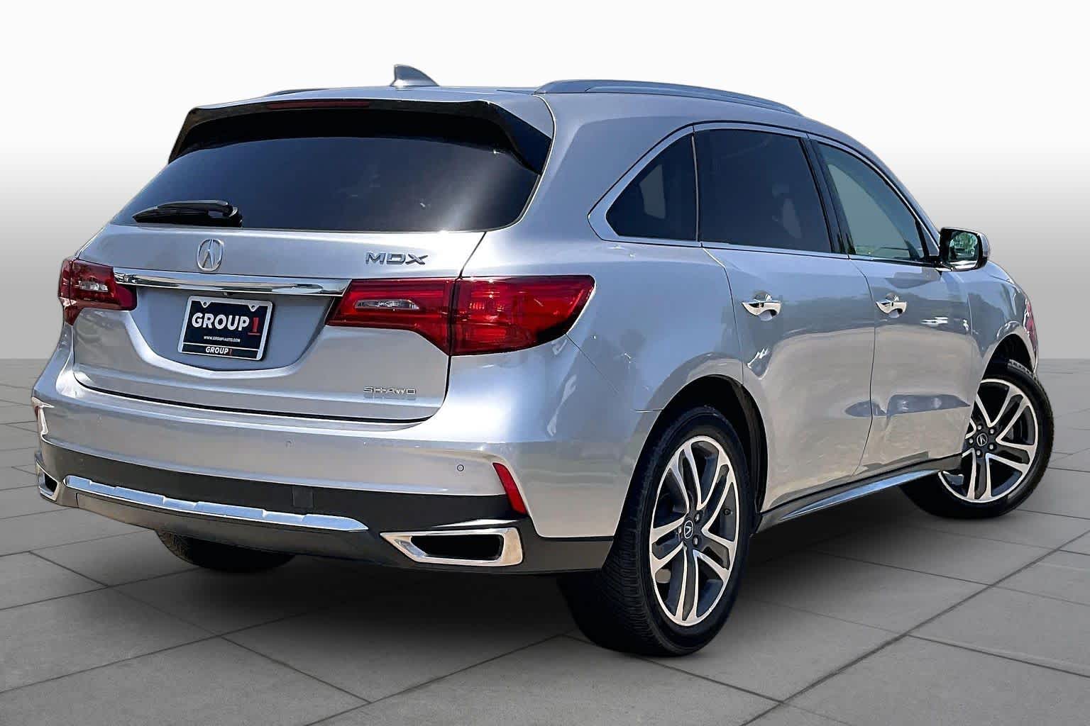 2018 Acura MDX w/Advance/Entertainment Pkg Lunar Silver Metallic at Group 1 Toyota Southwest