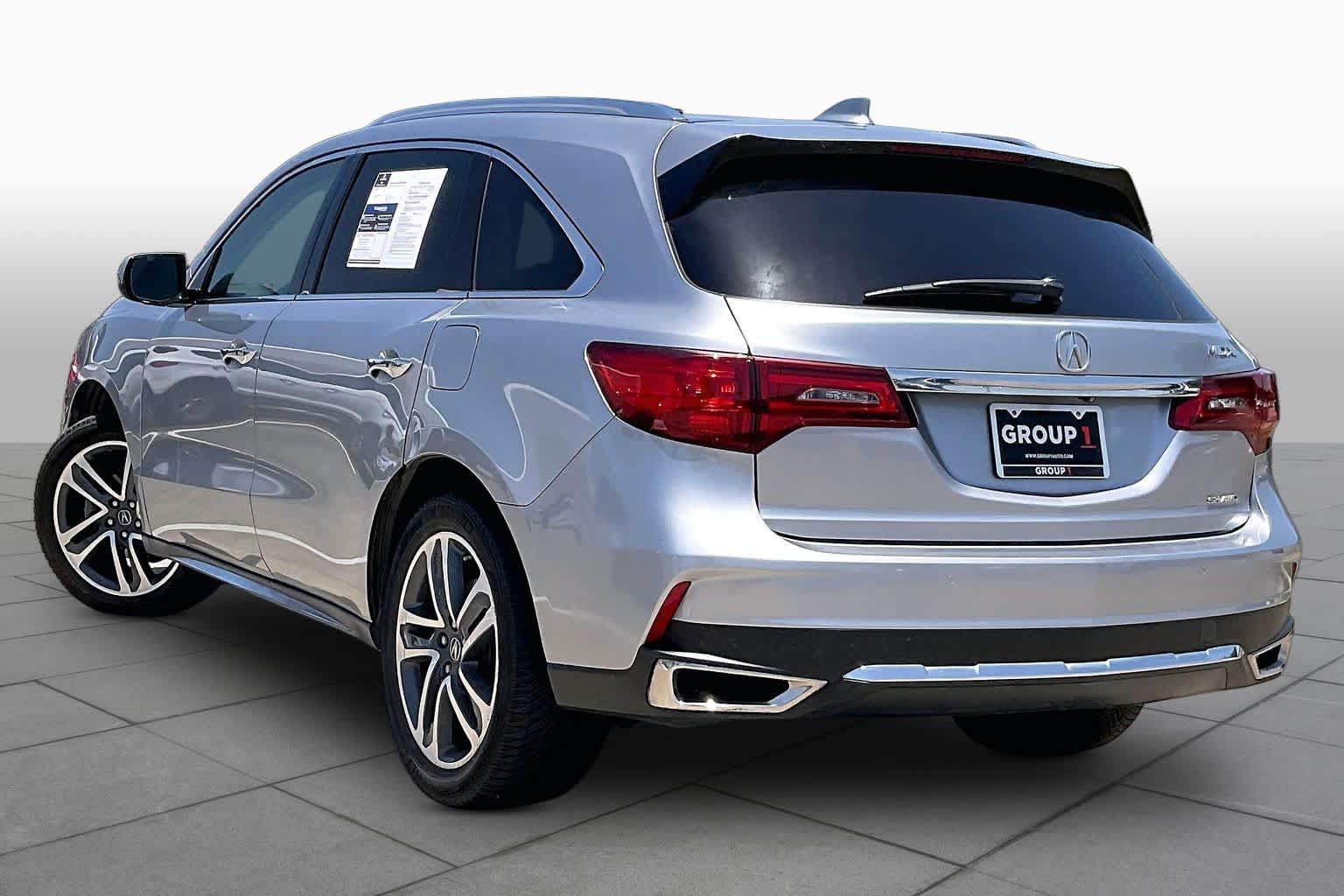 2018 Acura MDX w/Advance/Entertainment Pkg Lunar Silver Metallic at Group 1 Toyota Southwest