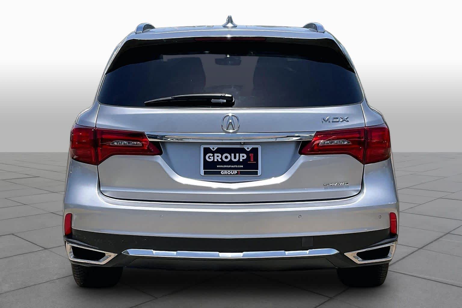 2018 Acura MDX w/Advance/Entertainment Pkg Lunar Silver Metallic at Group 1 Toyota Southwest