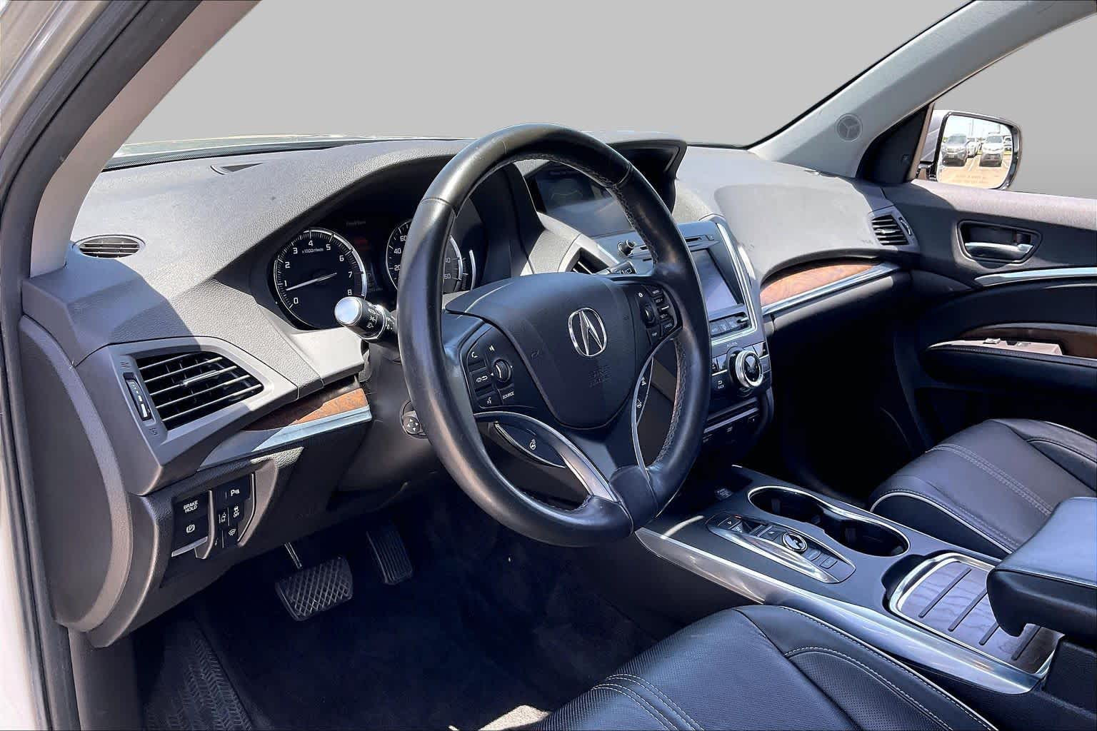 2018 Acura MDX w/Advance/Entertainment Pkg Lunar Silver Metallic at Group 1 Toyota Southwest