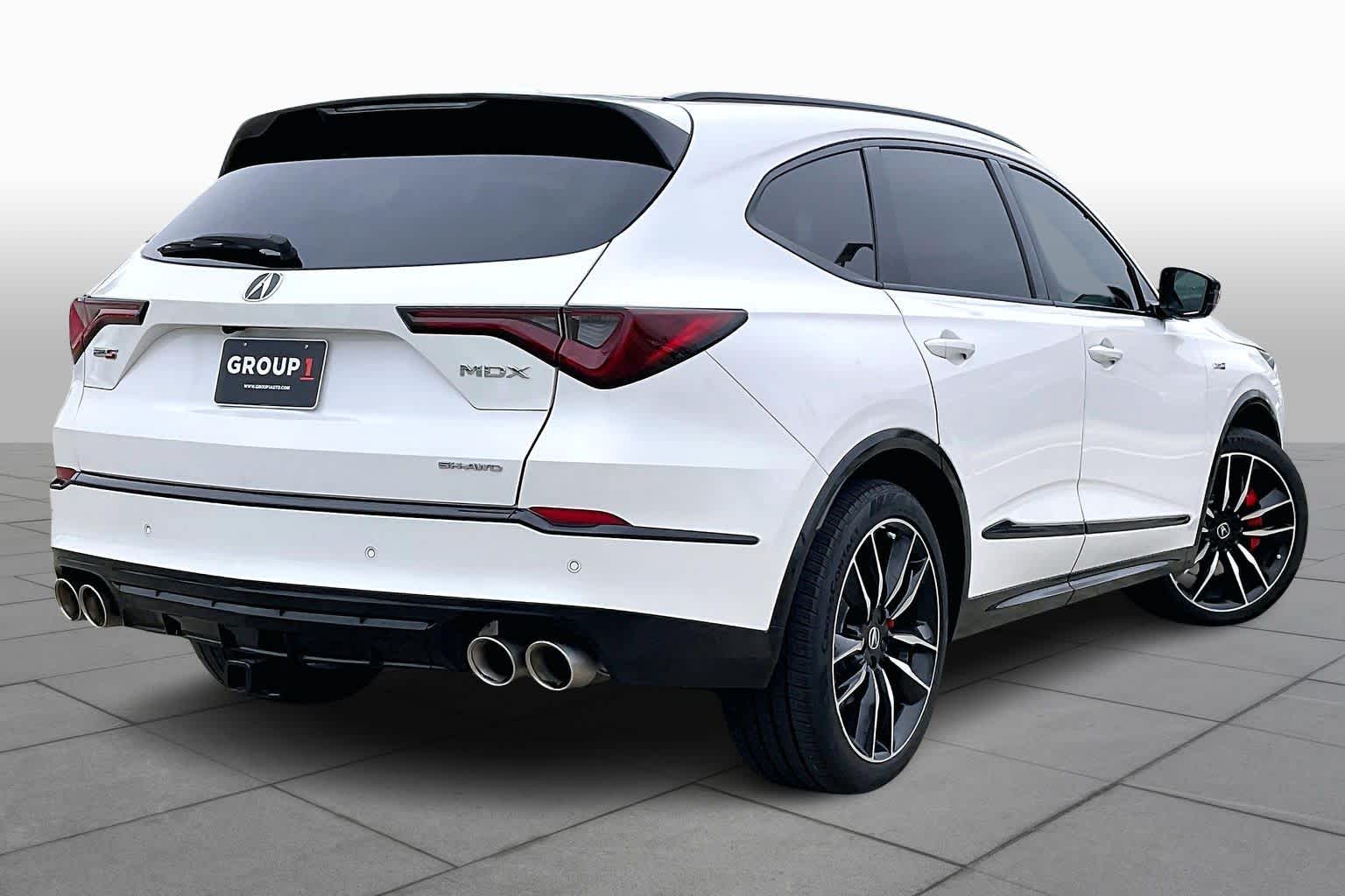 2023 Acura MDX Type S w/Advance Package Platinum White Pearl at Sterling McCall Acura