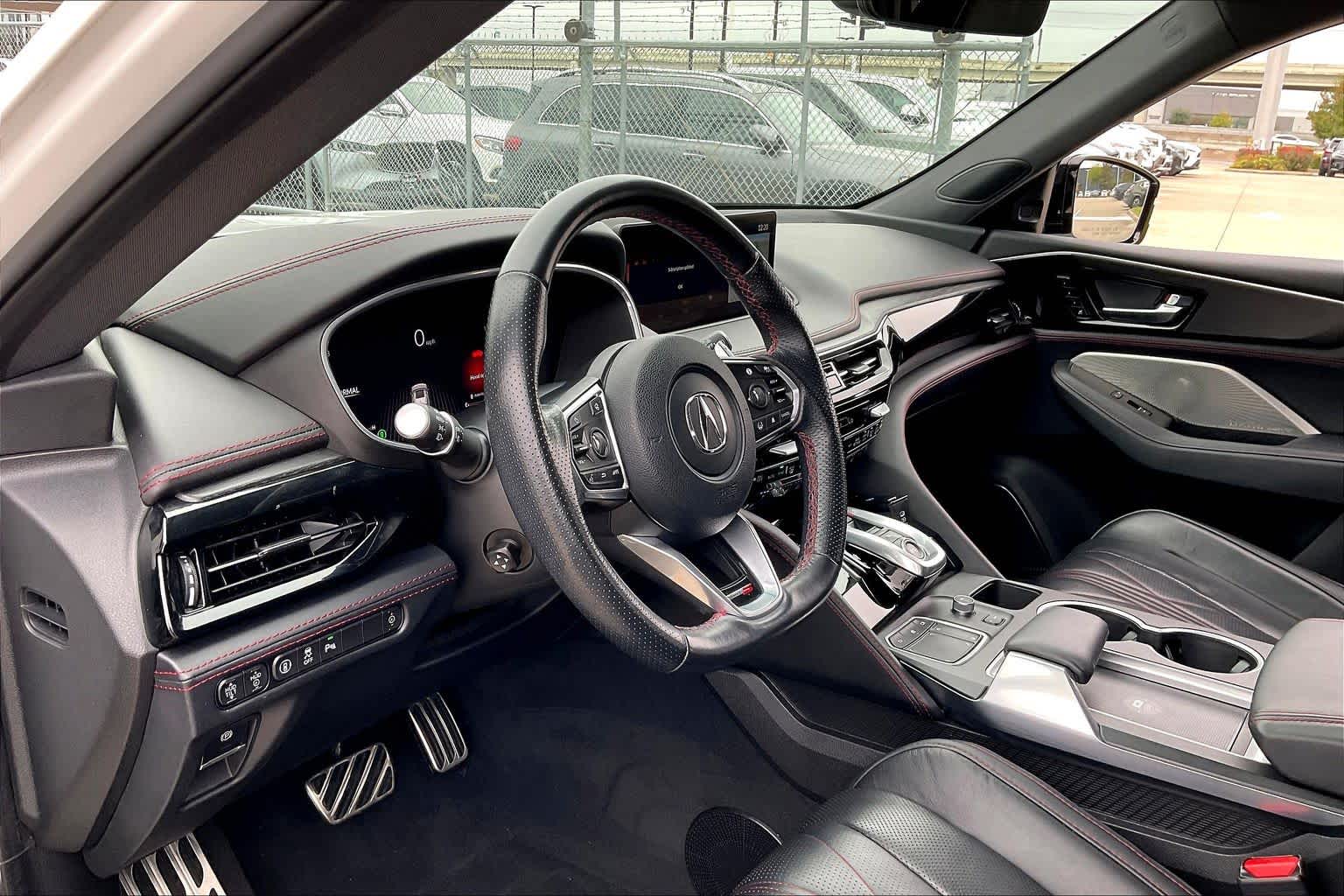 2023 Acura MDX Type S w/Advance Package Platinum White Pearl at Sterling McCall Acura