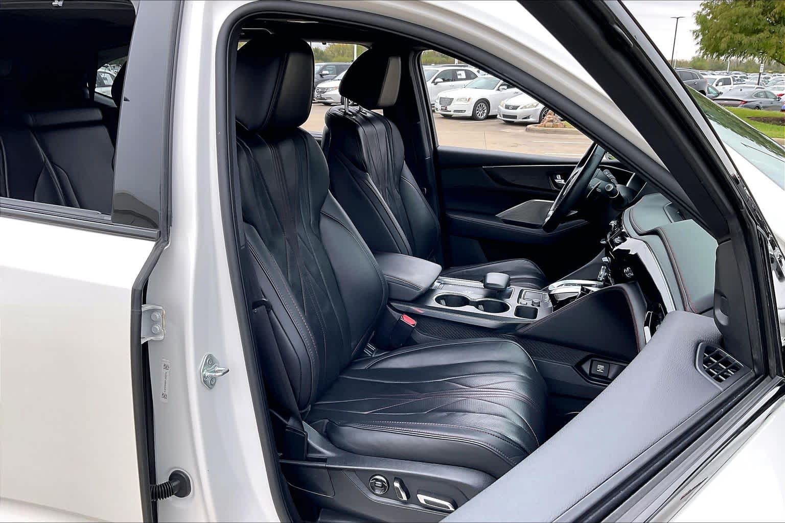 2023 Acura MDX Type S w/Advance Package Platinum White Pearl at Sterling McCall Acura