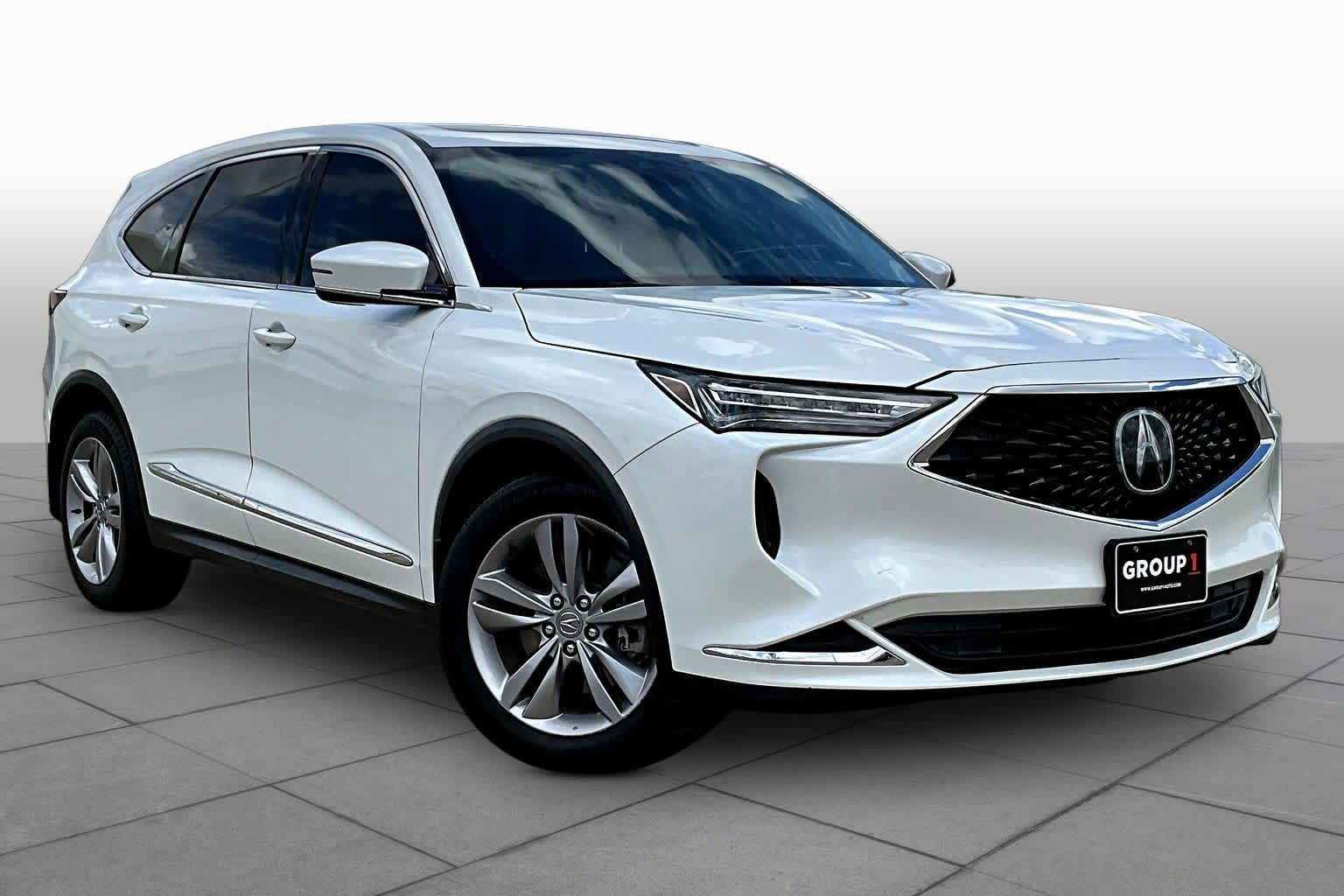 2022 Acura MDX  Platinum White Pearl at AutoNation Chrysler Jeep Dodge Ram Spring