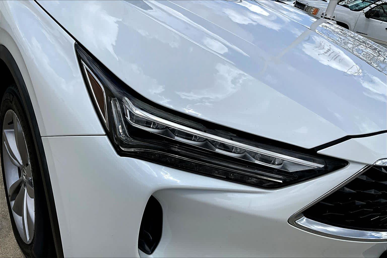2022 Acura MDX  Platinum White Pearl at AutoNation Chrysler Jeep Dodge Ram Spring