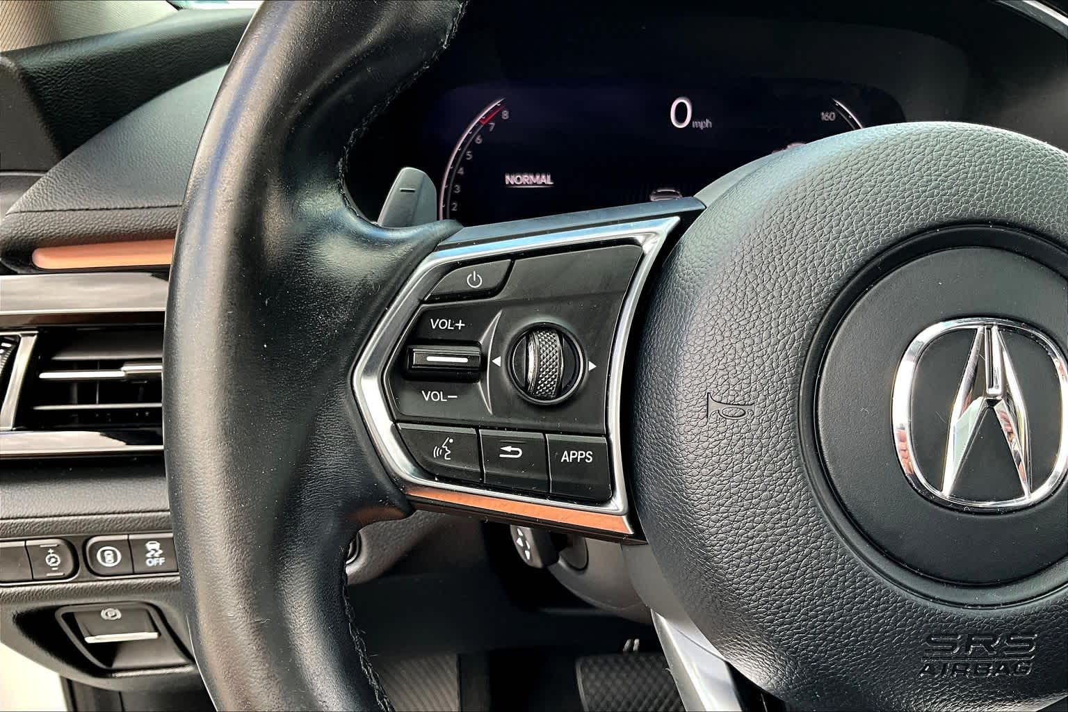 2022 Acura MDX  Platinum White Pearl at AutoNation Chrysler Jeep Dodge Ram Spring