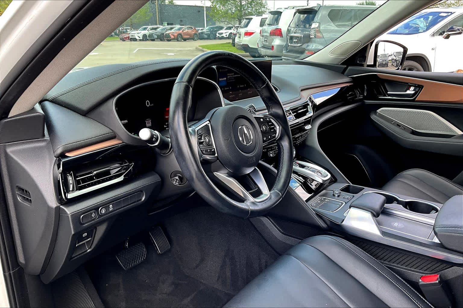 2022 Acura MDX  Platinum White Pearl at AutoNation Chrysler Jeep Dodge Ram Spring