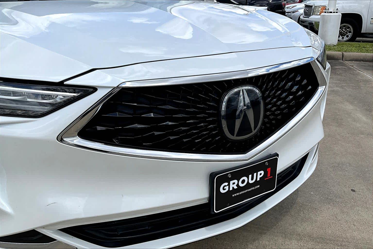 2022 Acura MDX  Platinum White Pearl at AutoNation Chrysler Jeep Dodge Ram Spring